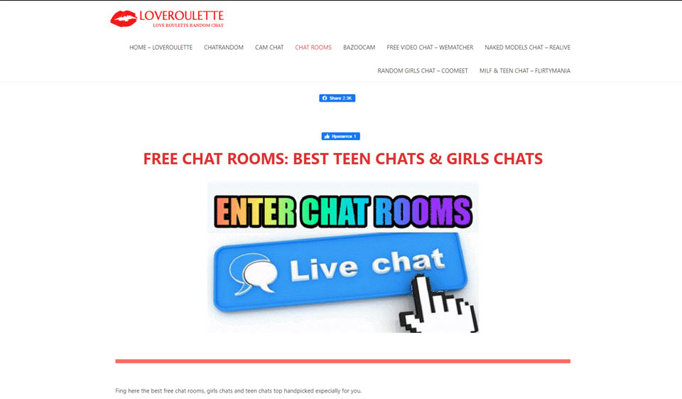 Site chat bazoocam roulette 8 Best