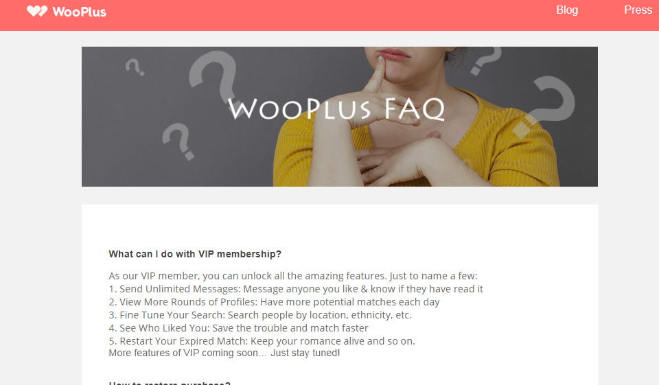 Sign up wooplus 